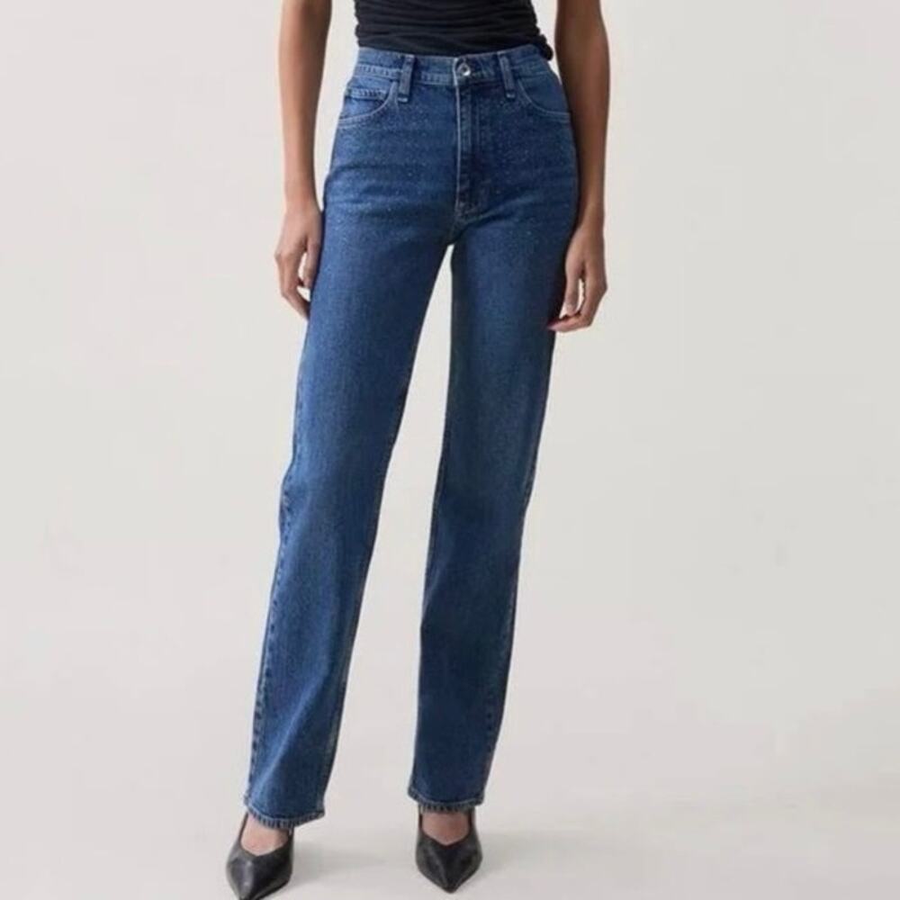 Rag & bone The Hattie Mid Rise Full Length Jeans